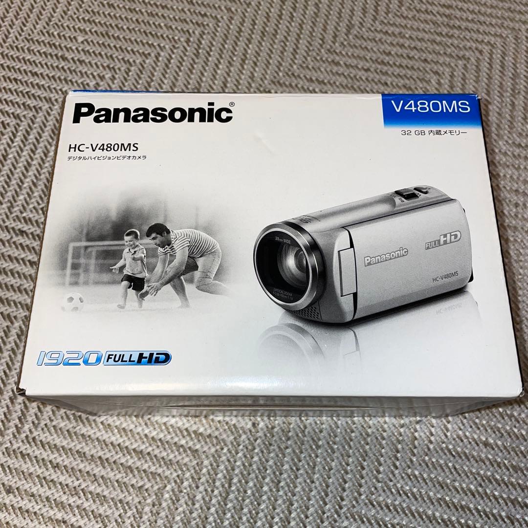 Panasonic ハンディカメラ HC-V480MS ブラック 32GB