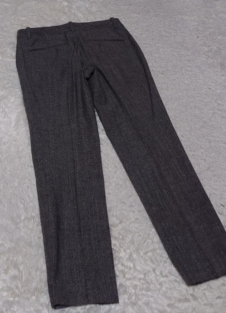 theory セオリー グレー ツイード パンツスーツ 上下 S 美品