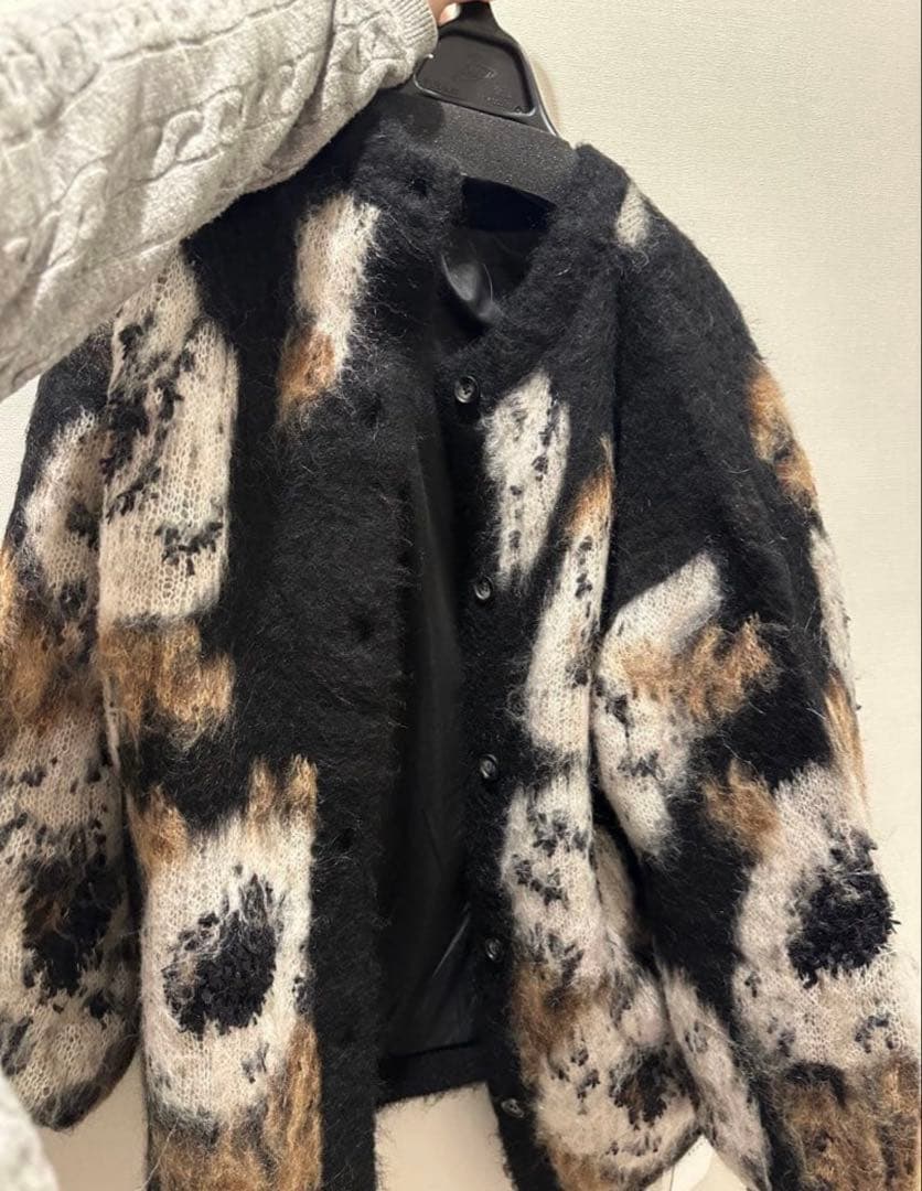 yuu　AMERI VERONICA JACQUARD KNIT