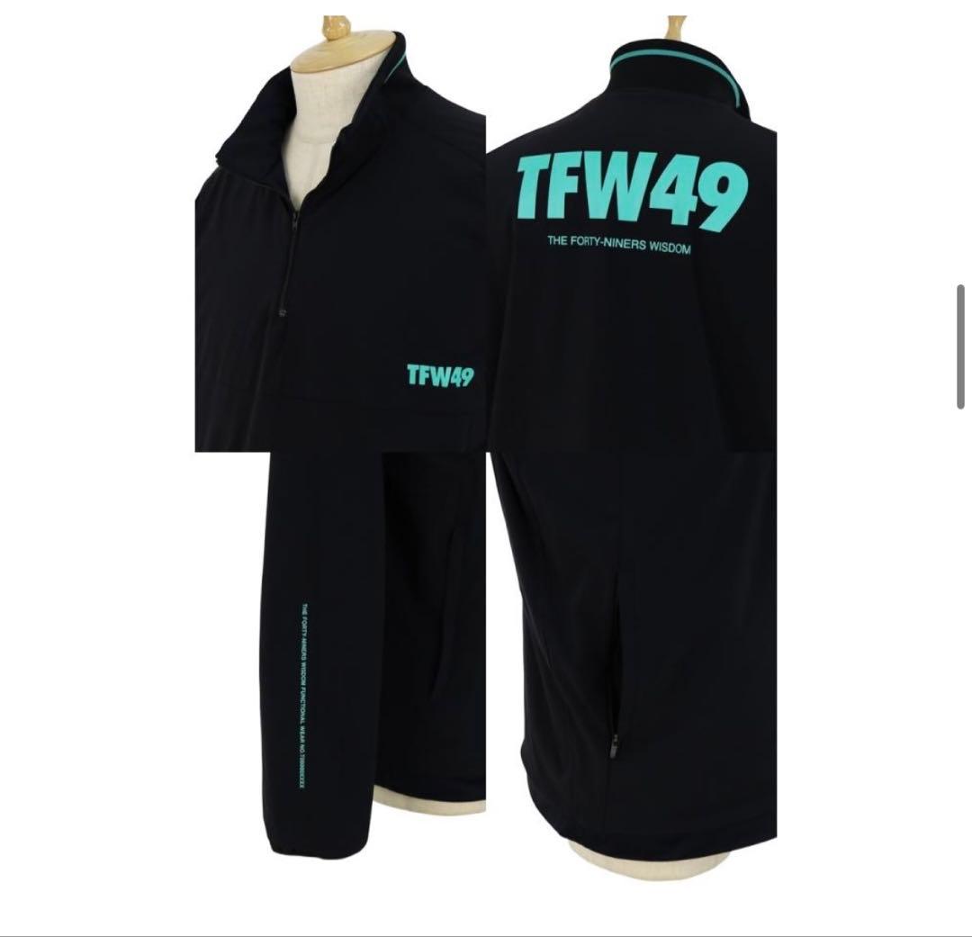 TFW49 リバーシブル ハーフジップ サイズM