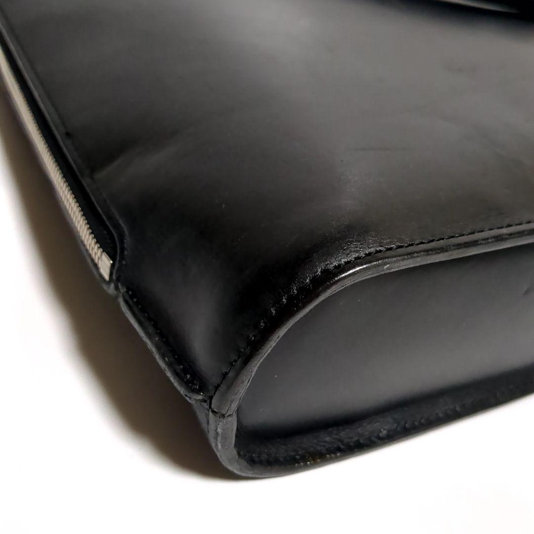 ✨PORTER✨CREDO ビジネスバッグ ブラック ロゴ レザー