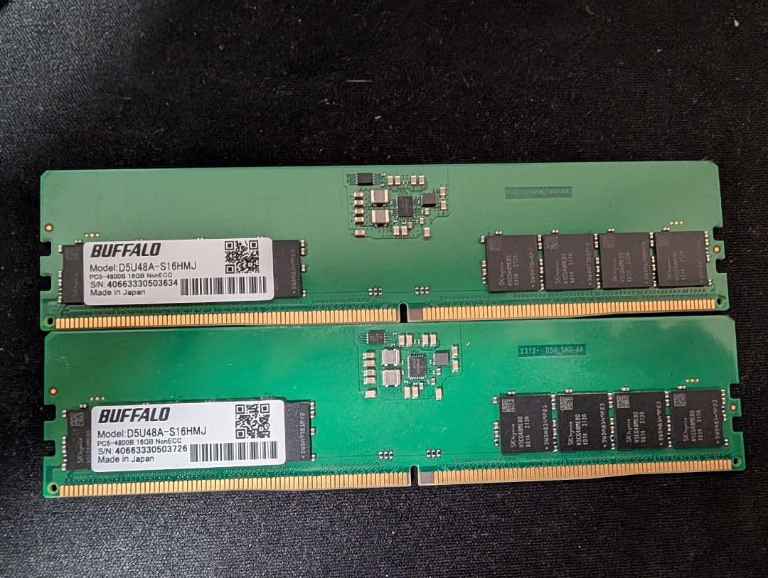 BUFFALO DDR5 32GB メモリ