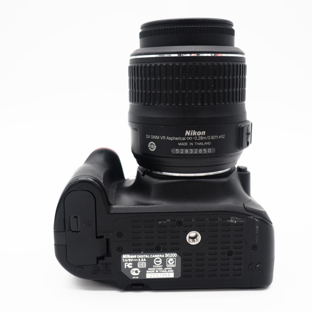 Nikon D5200 18-55mm VR レンズセット