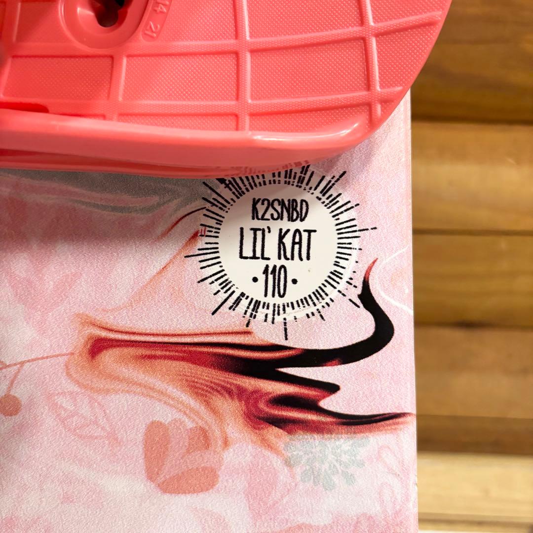 K2 lil kat キッズ スノーボード 110cm ビンディングS