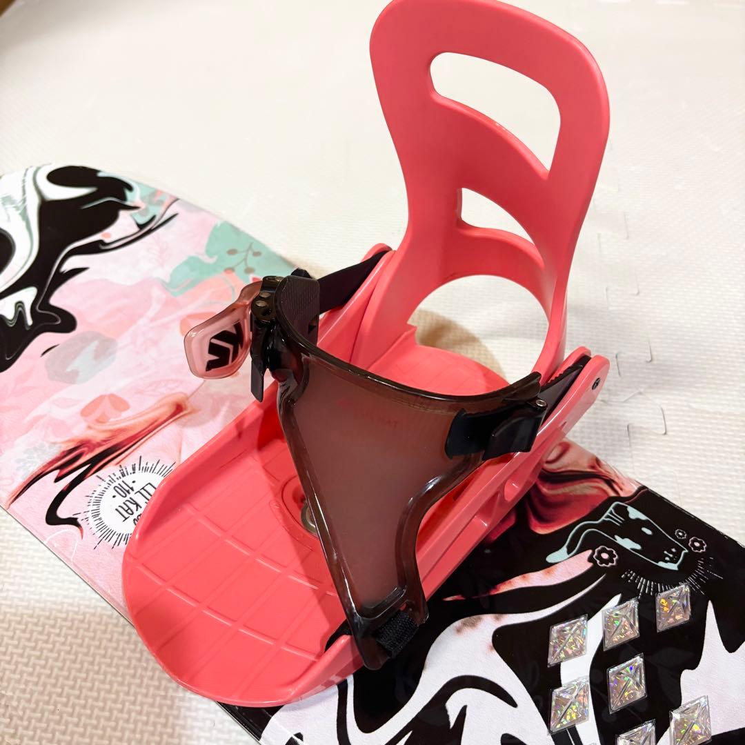 K2 lil kat キッズ スノーボード 110cm ビンディングS