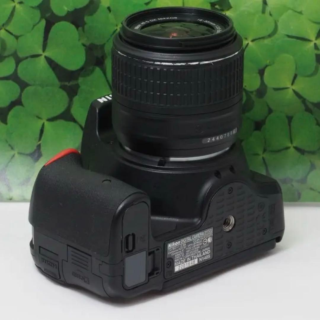 【美品】Wifi搭載❤️自撮りOK ニコンD5500 2416万画素ダブルレンズ