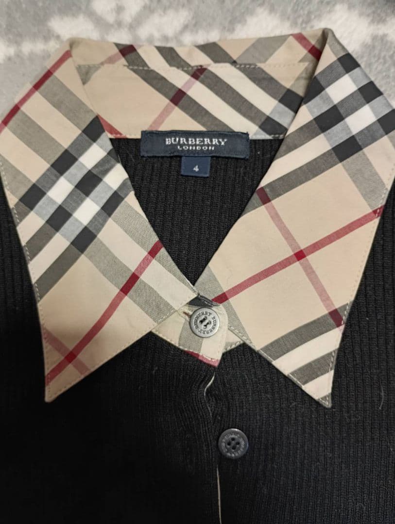 BURBERRY　バーバリー　ニット　セーター　ノバチェック