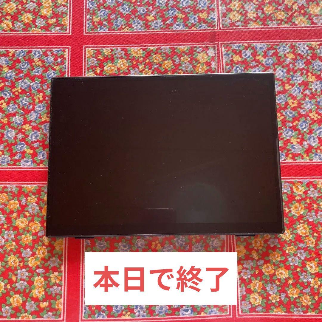 モニター本体とUSBケーブル3本