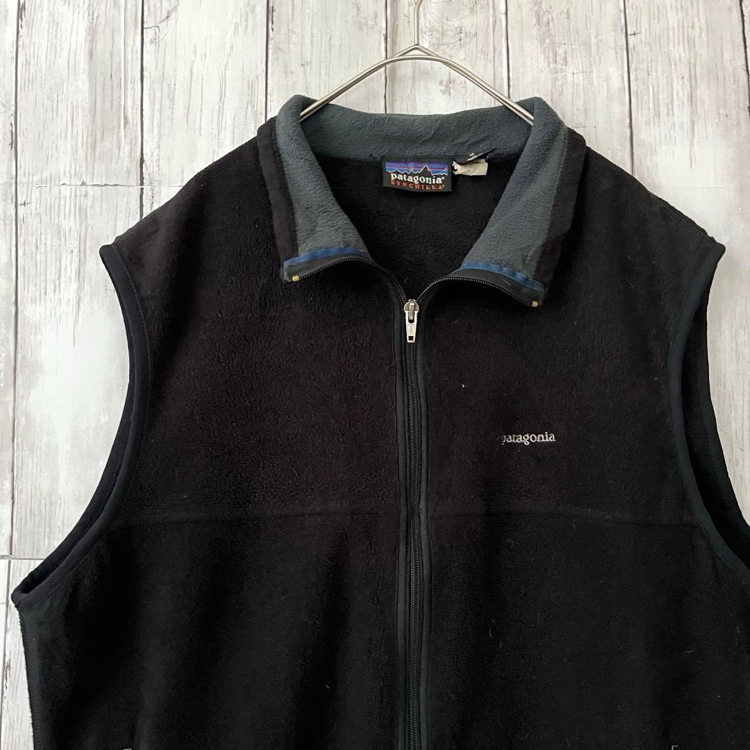 カ*ル様 USA製ヴィンテージ古着PATAGONIAパタゴニアシンチラフリースベ