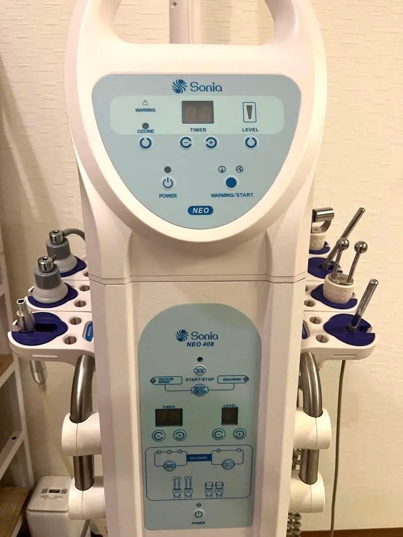 業務用フェイシャルスチーマー　ソニアネオ4機能　複合美顔機NEO408 ホワイト