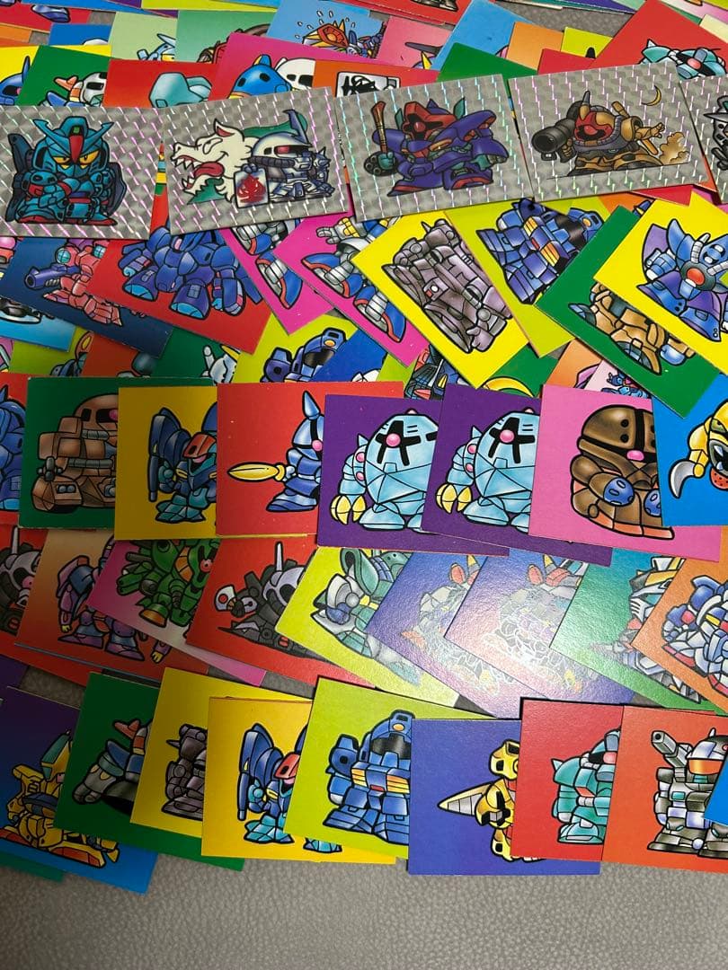 【美品】スーパーディフォルメ ガンダムワールド カード244枚