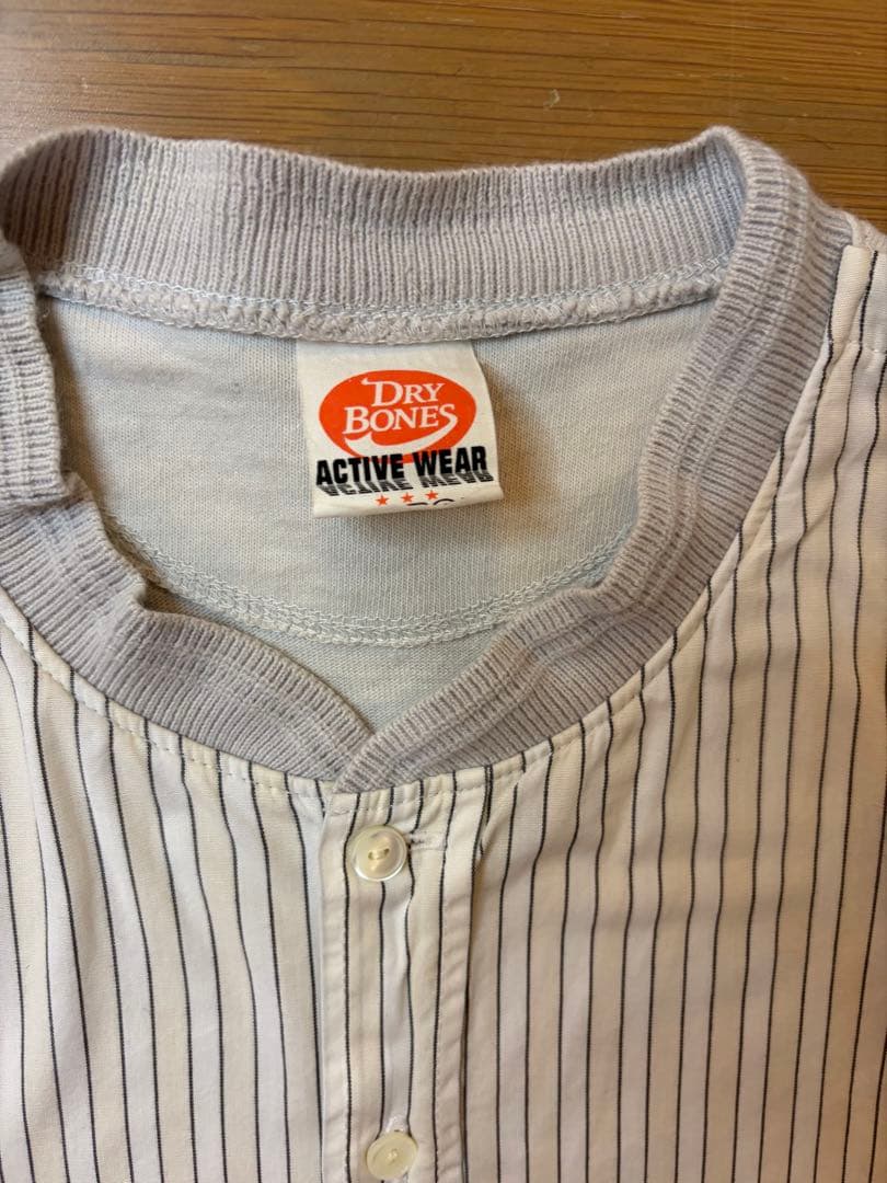 トップス DRY BONES Stripe Grand-pa Shirt L