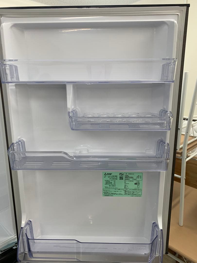 三菱　ノンフロン冷凍冷蔵庫　MR-CX37H-T1 2023年製　365L