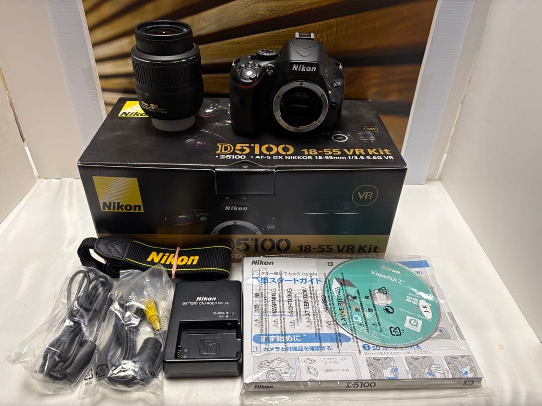 一眼レフ ニコン Nikon D5100 スマホ転送 新品級バリアングル