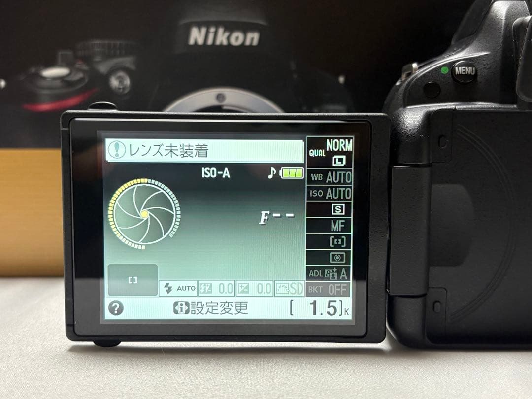 一眼レフ ニコン Nikon D5100 スマホ転送 新品級バリアングル