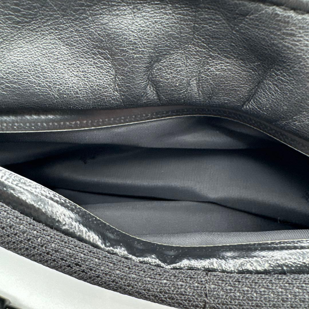 絶版極美品 ポーター PORTER ZOOM WAIST BAG ブラック 本革