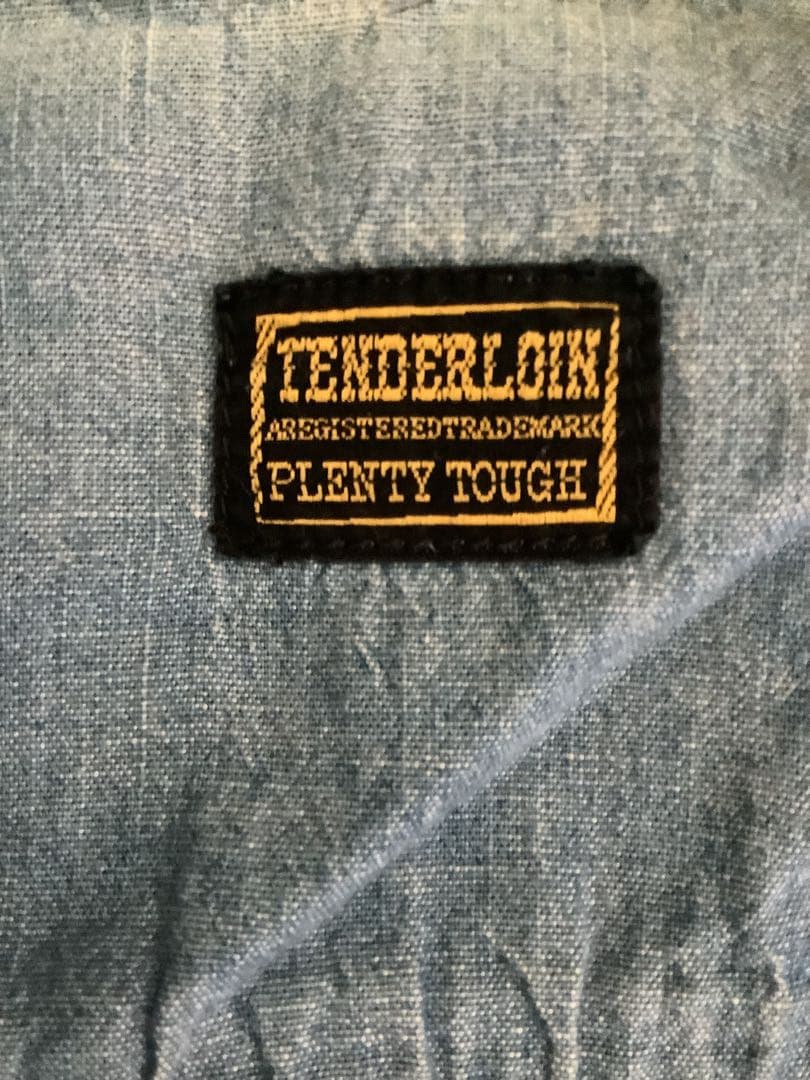 辺見馨着レア名作TENDERLOIN T-CHAMBRAY SHTテンダーロイン
