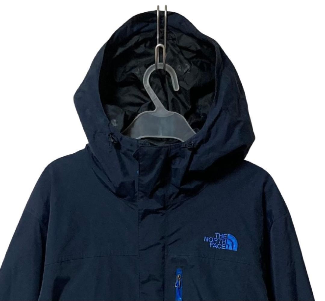 ノースフェイス ゼウス トリクライメイト マウンテンパーカー M ネイビー