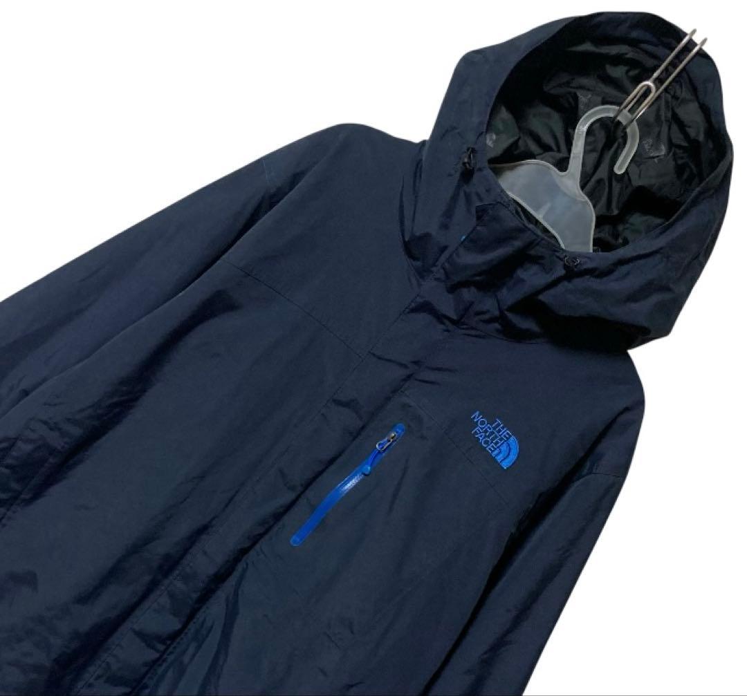 ノースフェイス ゼウス トリクライメイト マウンテンパーカー M ネイビー