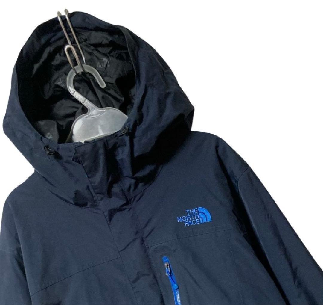 ノースフェイス ゼウス トリクライメイト マウンテンパーカー M ネイビー