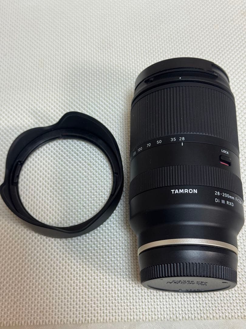 TAMRON 28-200mm F/2.8-5.6 Di III RXDオマケ付