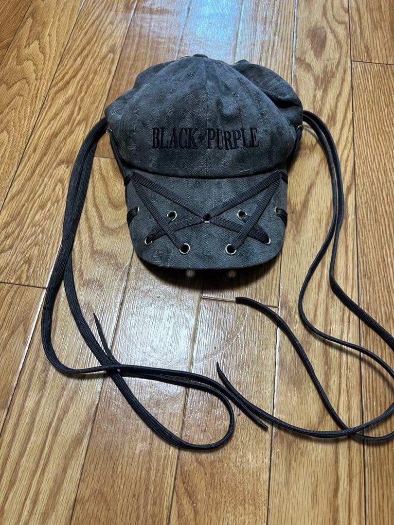 【BLACK PURPLE】Vortex strap eyelet cap