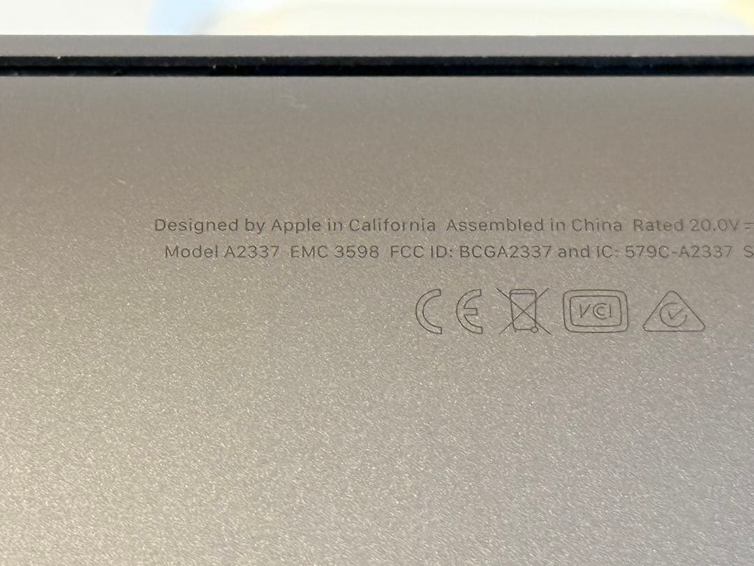 13 M1 MacBook Air 8GBスペースグレイ英字　キーボード最終値下