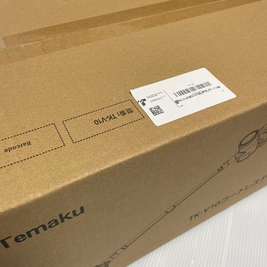 【新品】コードレス掃除機 80KPa超強力吸引／最大65分連続稼働／自立式／AI