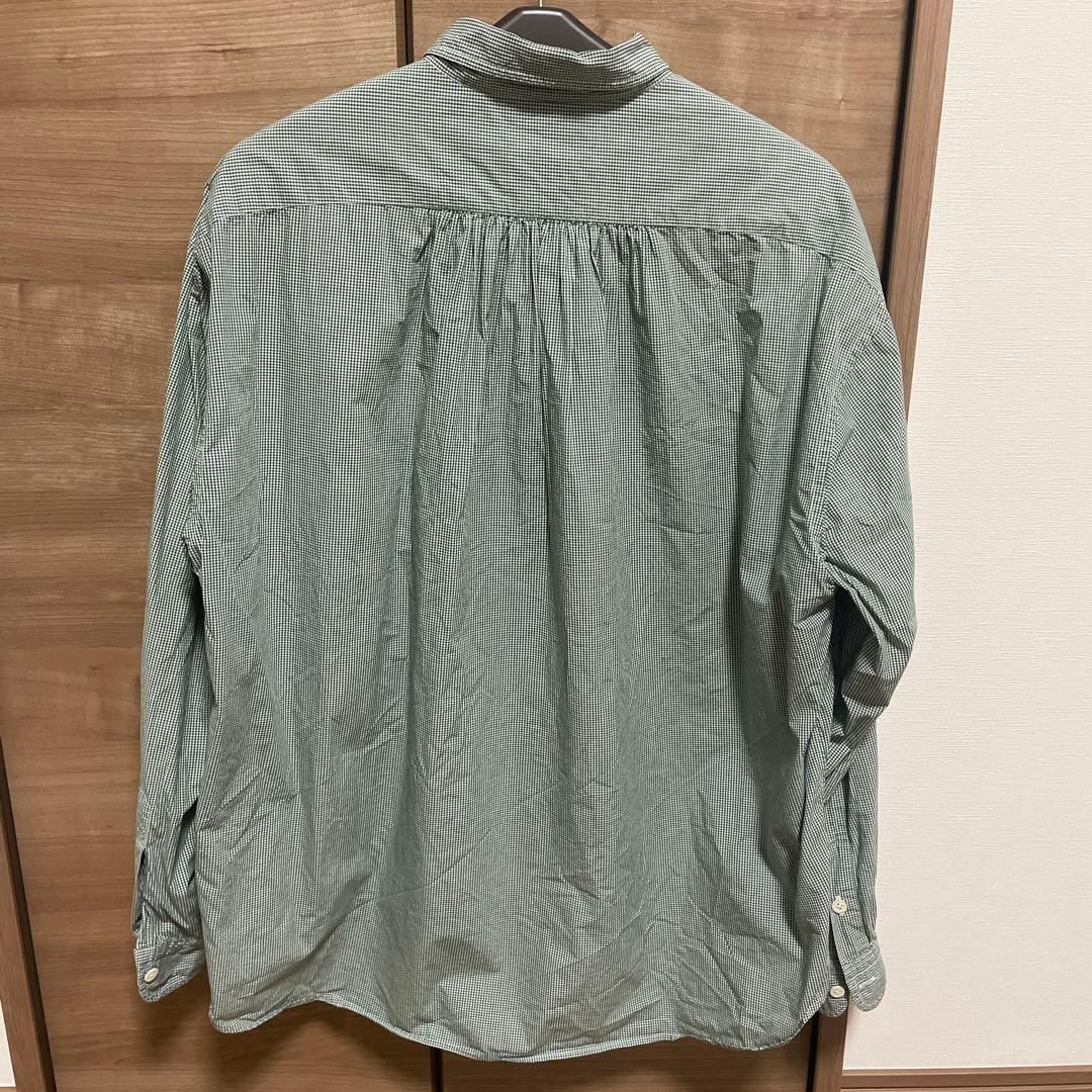 【希少】Porter Classic ロールアップシャツ グリーン