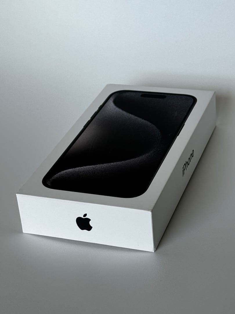 極美品iPhone15Pro 512GB ブラックSIMフリー,カメラカバー