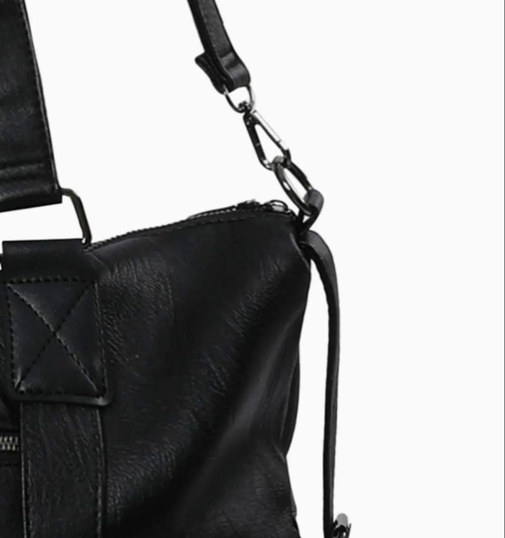 韓国 MUCENT ムセント プライムリンクルレザートートバッグ