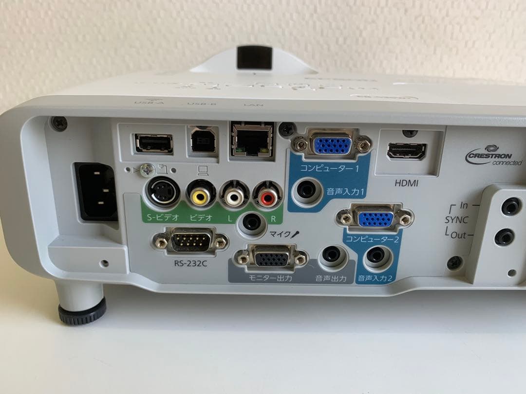 EPSON プロジェクター EB-536WT ランプ使用時間281時間