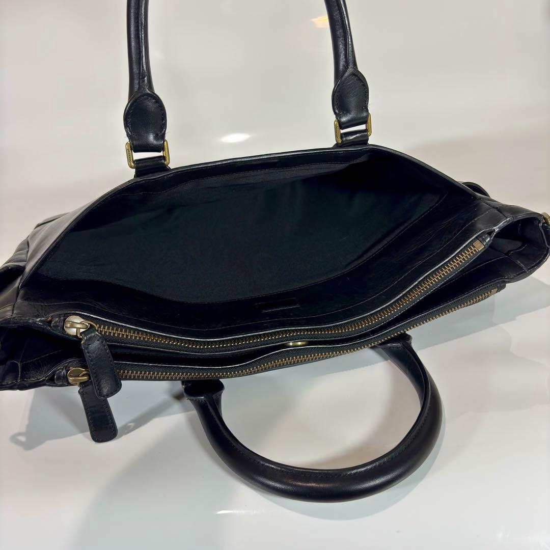 COACH コーチ 2WAY ブリーフケース ビジネスバッグ ショルダー トート