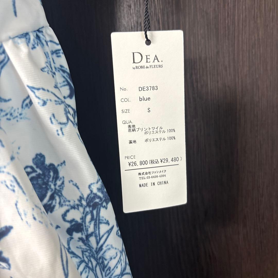 新品DEA.by ROBE de FLEURS ワンピースドレスsize S