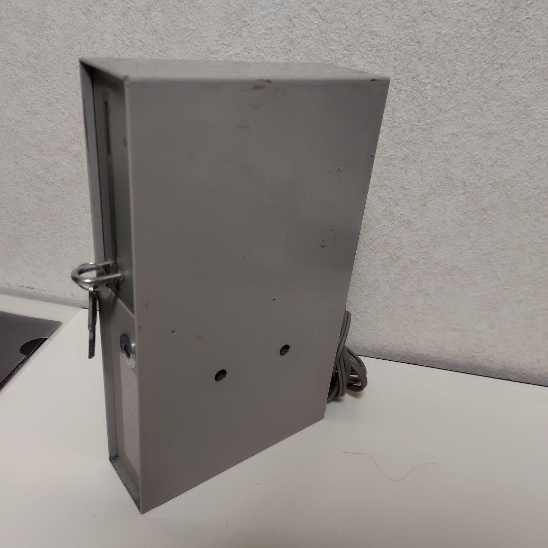 タイマー AC100V 鍵付き シルバー