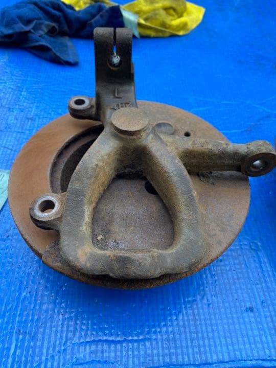 スズキ　カプチーノ　EA11R フロントナックルアームセット