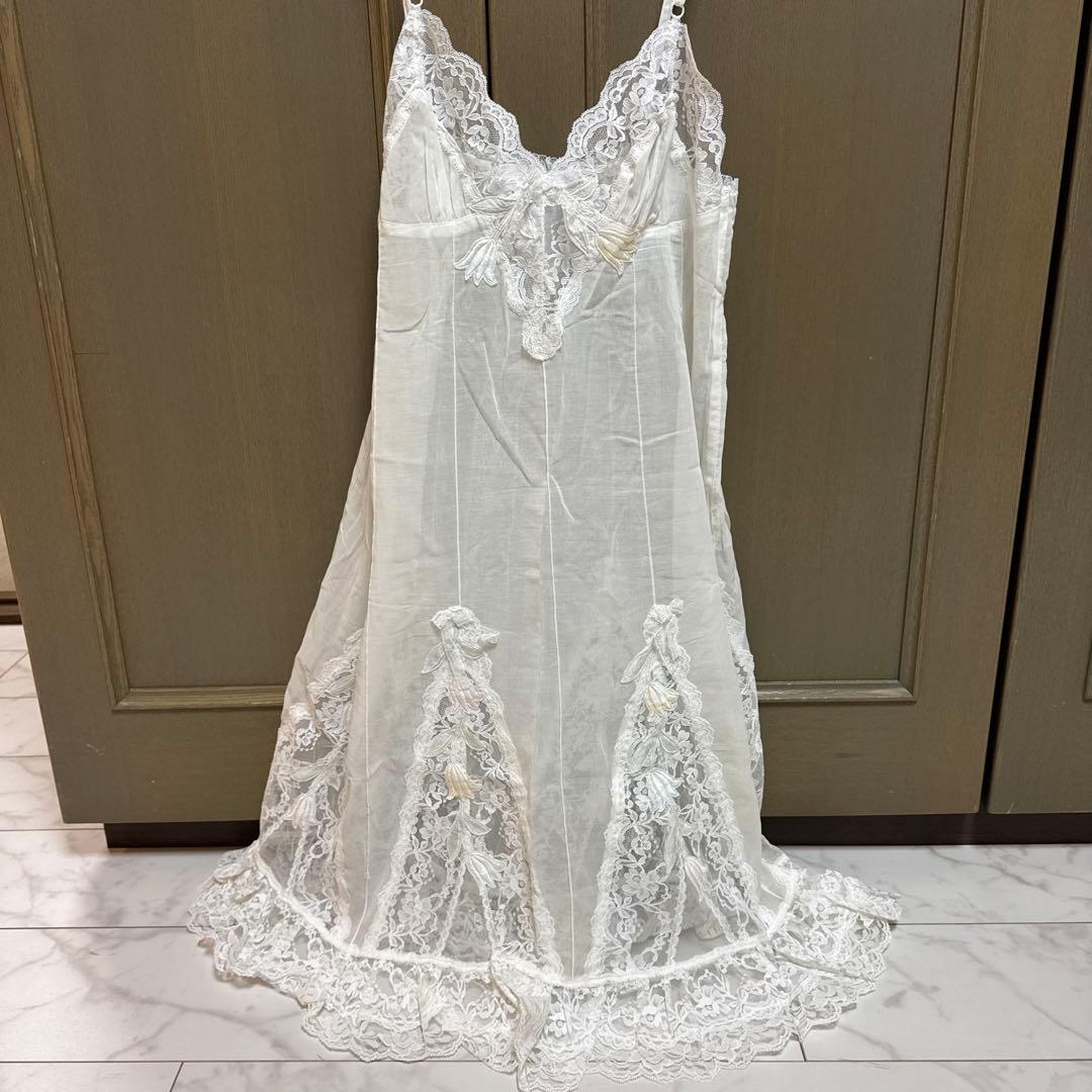 ヒスクローネ　スリップ　ワンピース　下着