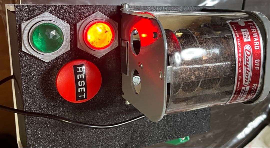 バックトゥザフューチャー　タイムサーキットスイッチ