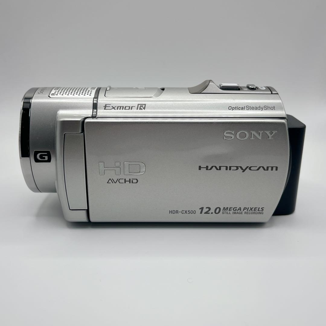 SONY HDR-CX500V シルバー ハンディカム ビデオカメラ