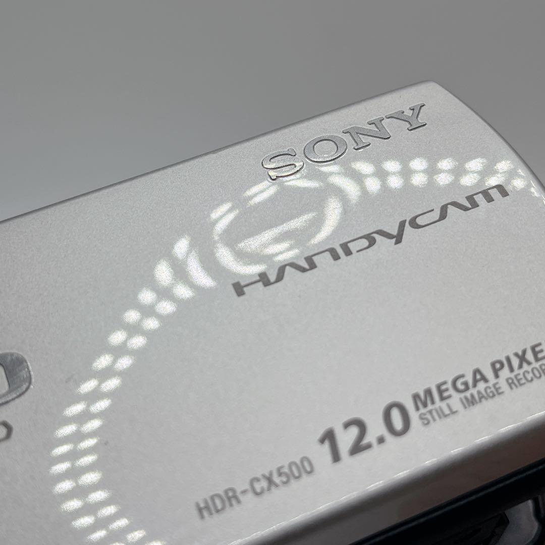 SONY HDR-CX500V シルバー ハンディカム ビデオカメラ