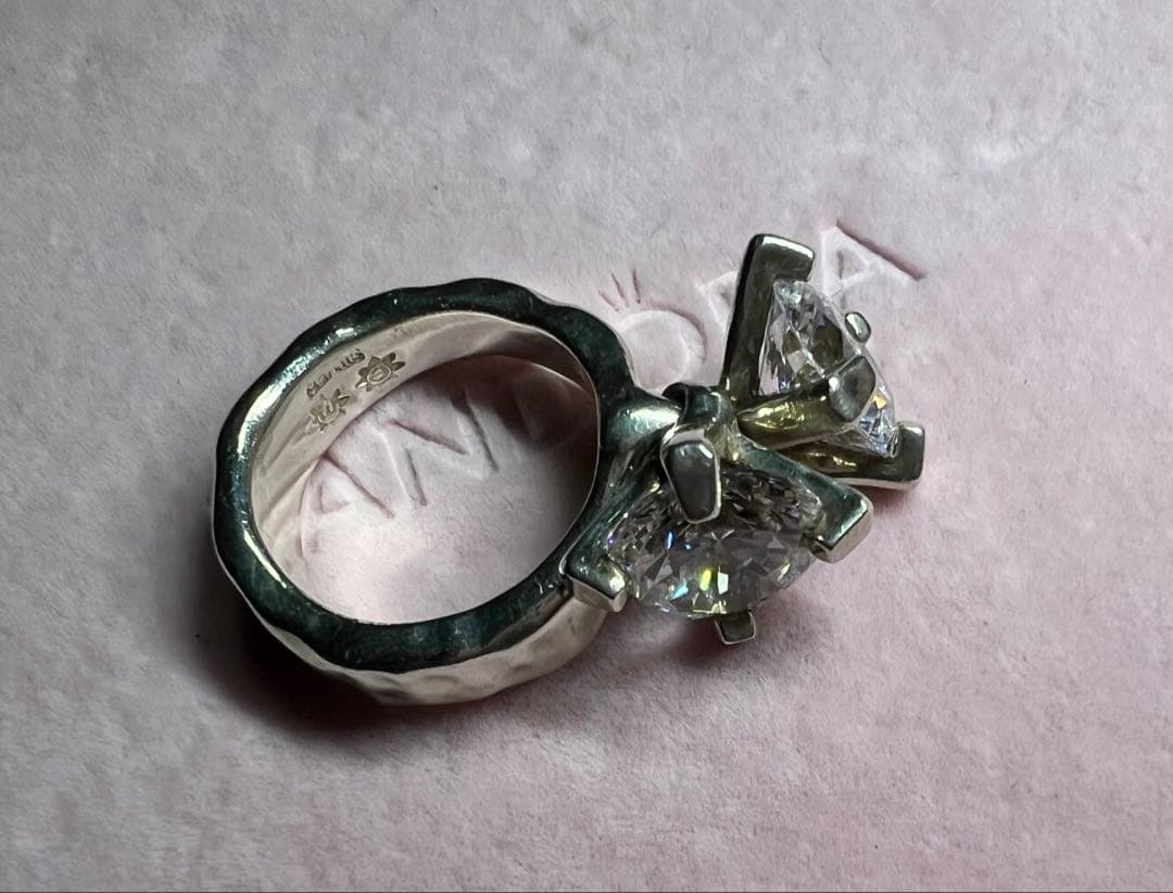 e.m. 揺れるジルコニアリング 13号