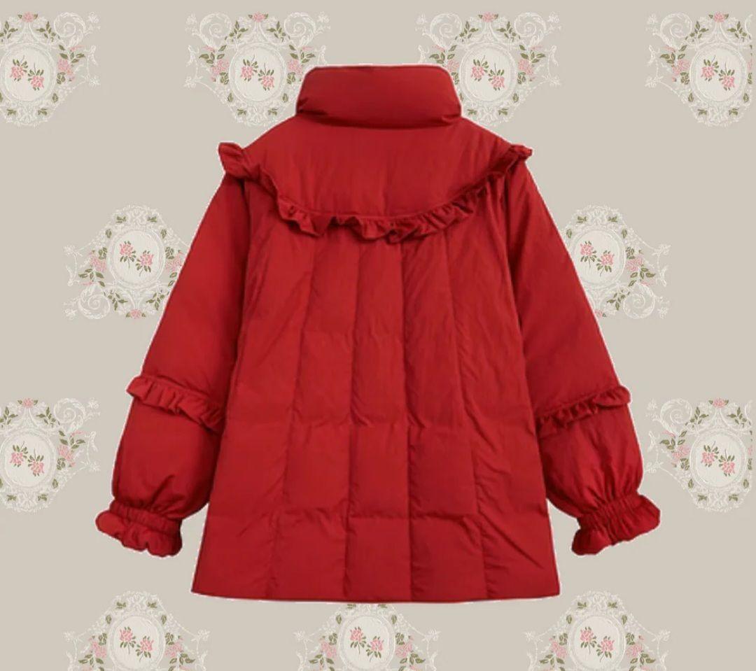 削除間近✨新品✨今季新作✨LA POMME PETIT 天然羽毛90%極暖ダウン