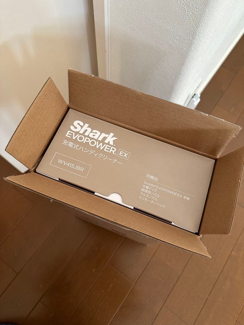 SHARKシャークEVOPOWEREX WV415JBR充電式ハンディクリーナー