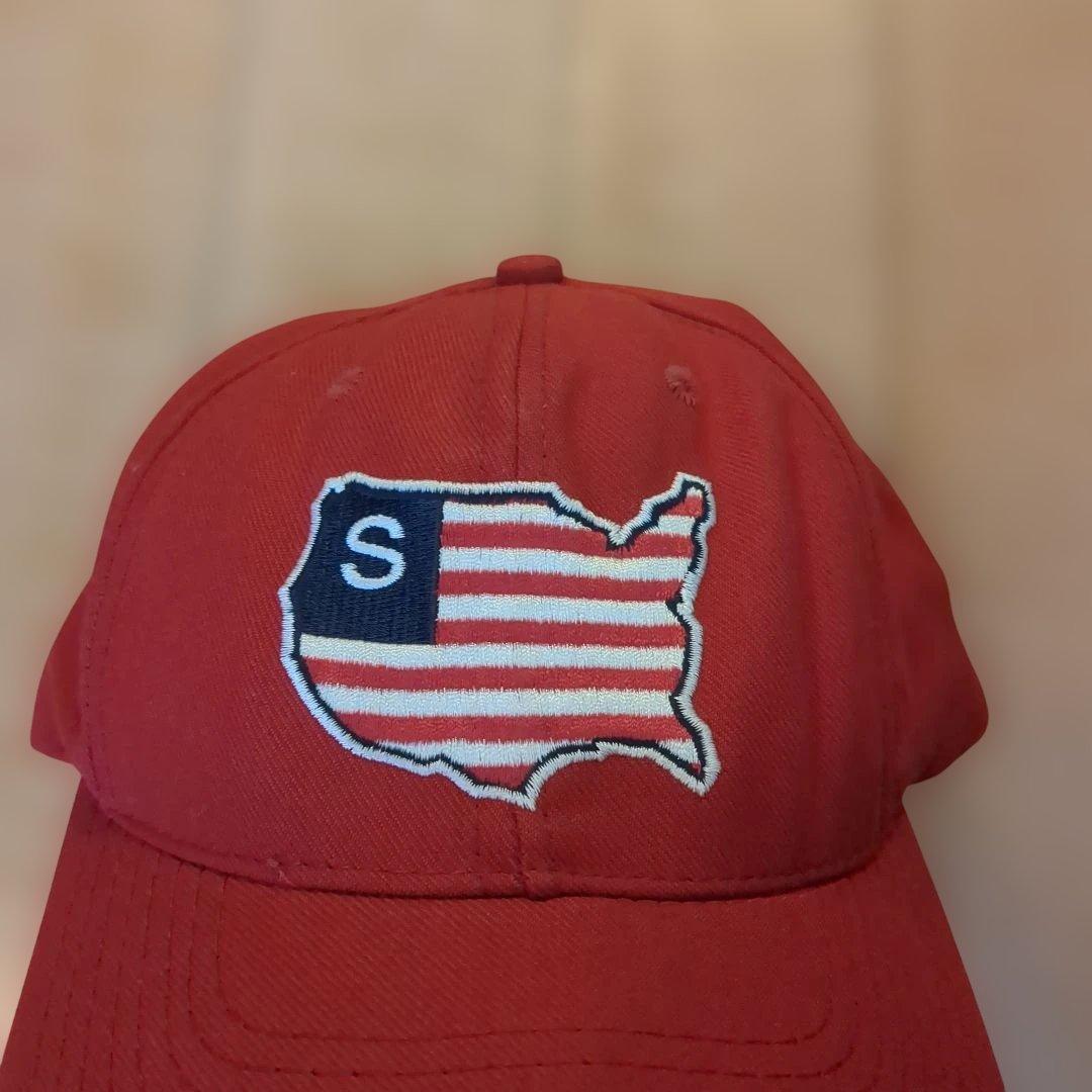 オールドステューシー 白タグキャップ USA製 old stussy 90s