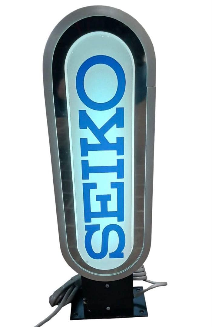 セイコー 店舗用ディスプレイ 横型 アンティーク 非売品