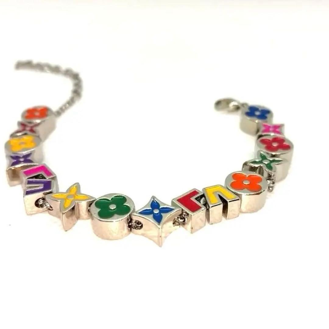 【美品】LV ブラスレ・モノグラムパーティ M1545A ブレスレット