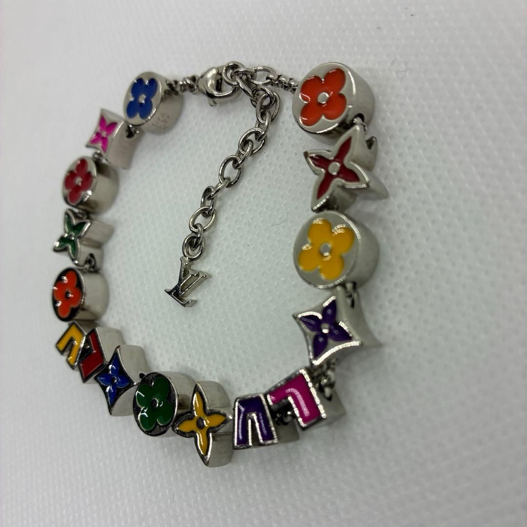 【美品】LV ブラスレ・モノグラムパーティ M1545A ブレスレット