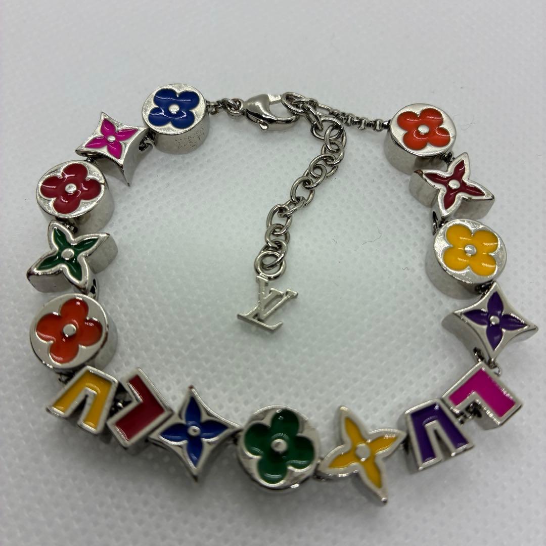 【美品】LV ブラスレ・モノグラムパーティ M1545A ブレスレット