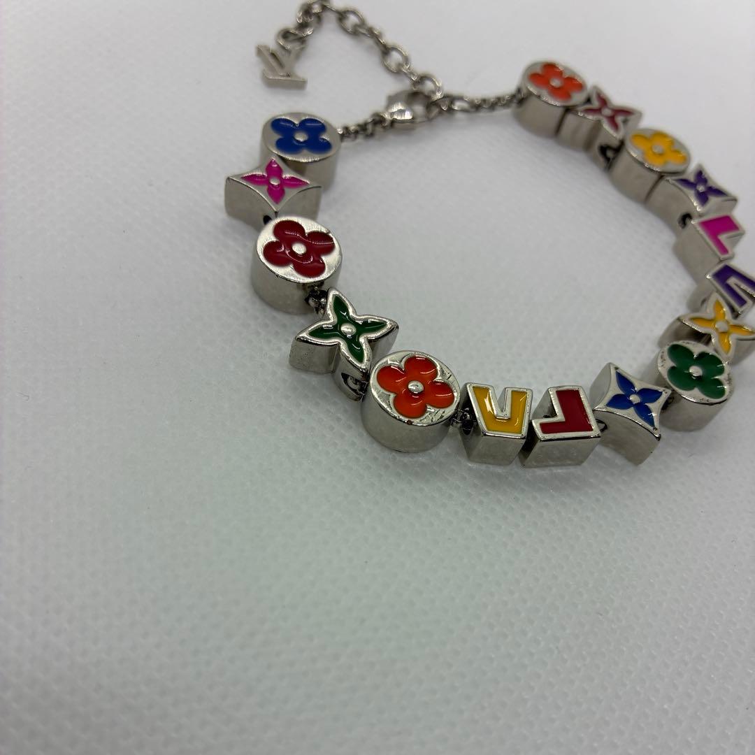 【美品】LV ブラスレ・モノグラムパーティ M1545A ブレスレット