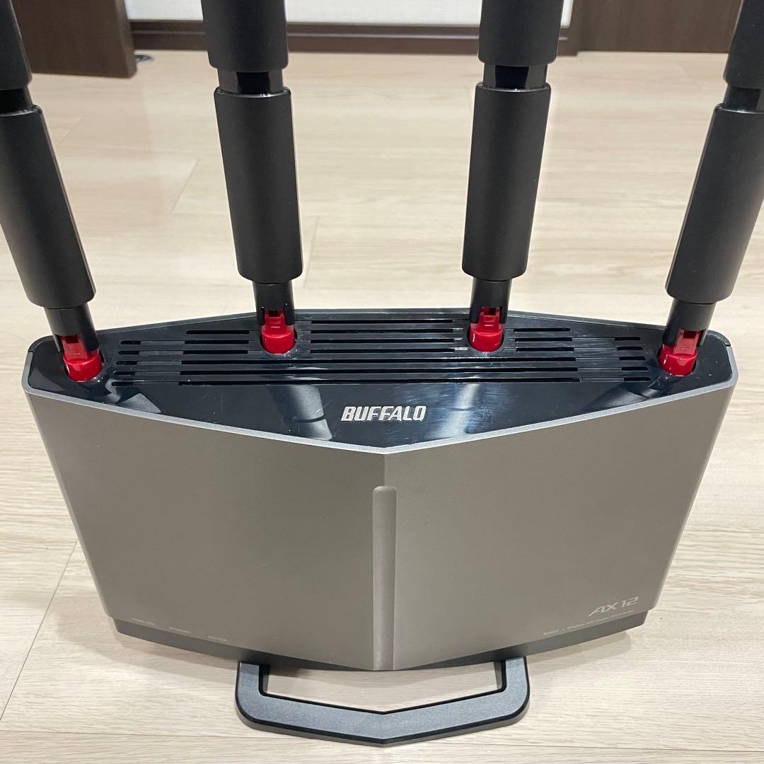 【最安値】バッファロー　高性能　Wi-Fi6ルーター WXR-6000AX12S